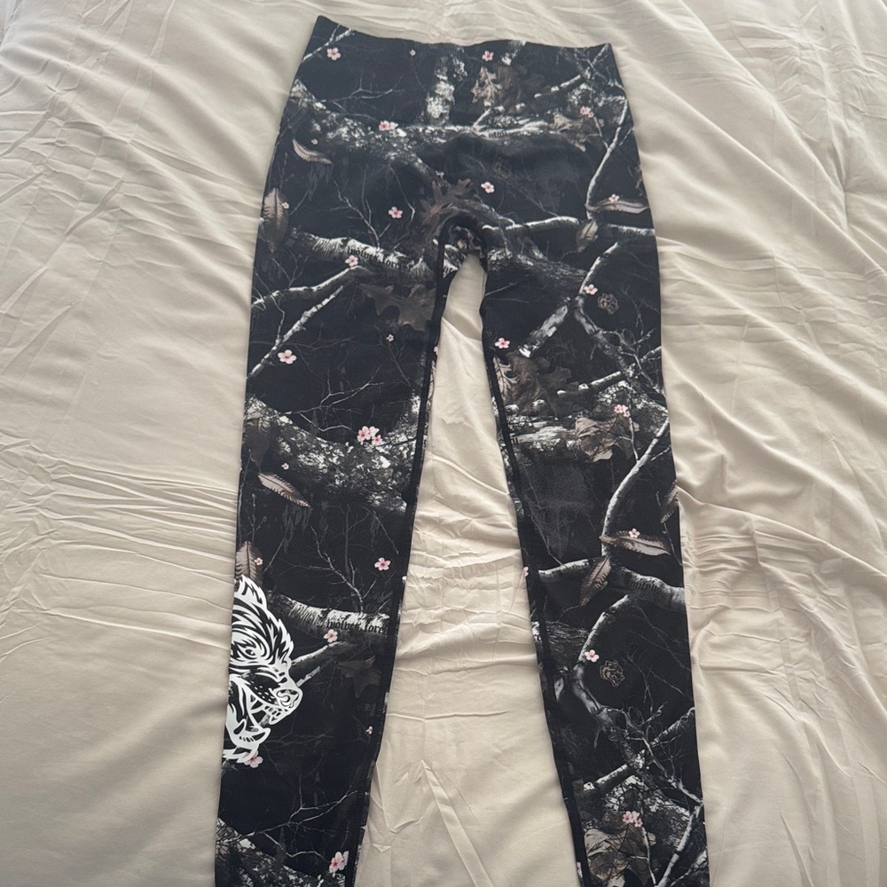 Darc Sport Black Camouflage Leggings